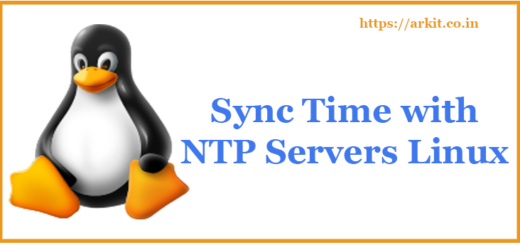 Sync Time with Public NTP Servers Using ntpd command