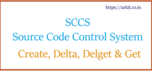 SCCS Version Control Software Implementation
