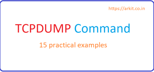 15 tcpdump command examples
