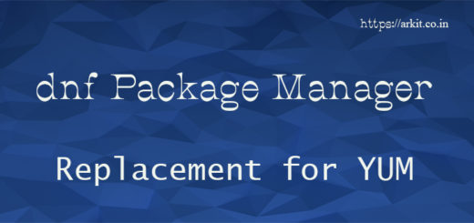 dnf package manager