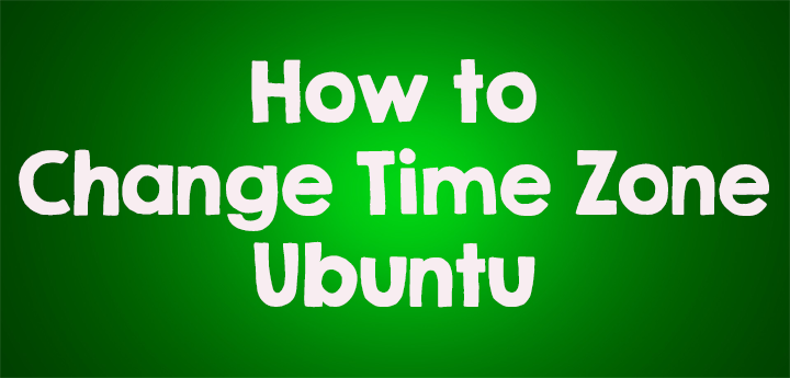 how to set the timezone in ubuntu