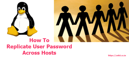 How to replicate user passwords across hosts