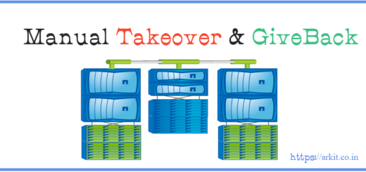 Partial giveback Cluster Mode Netapp