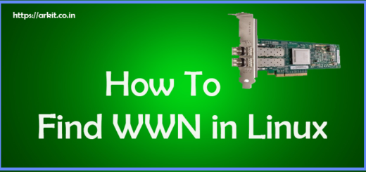 How to find WWN in Linux check connectivity status