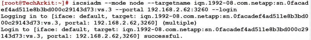 Login Particular target