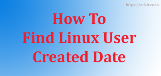 HowTo Find Linux User Created Date Is There Any Way