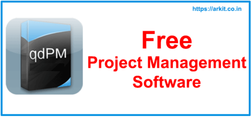 qdpm free project management software