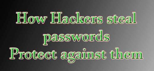How Hackers steal passwords