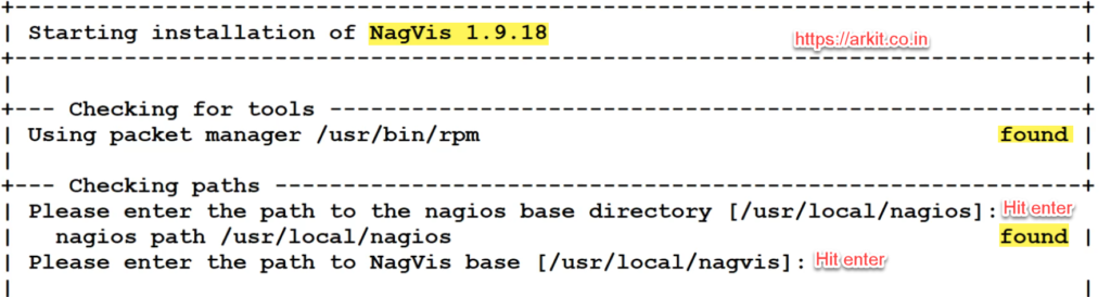 Nagvis Installation location