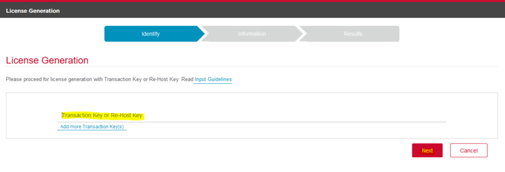 Brocade License Generation