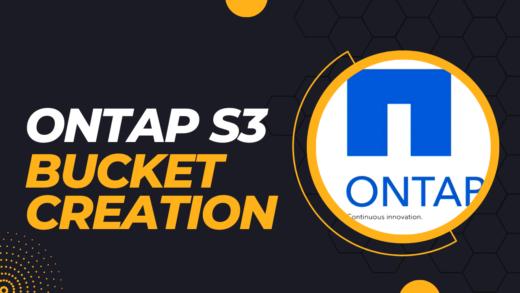 How to Create ONTAP S3 bucket
