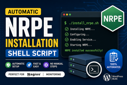 Automatic NRPE Installation Shell Script