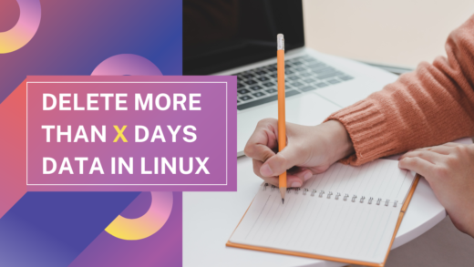 Delete more than x days data in Linux Shell Script Arkit