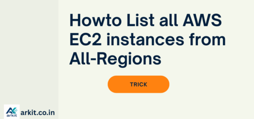 Howto List All EC2 instances from all regions trick