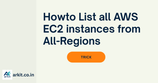 Howto List All EC2 instances from all regions trick