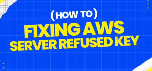 Server refused key aws error